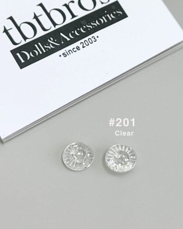 Pullip Eye Chips - Glitter #201 Clear