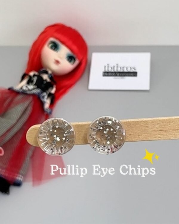Pullip Eye Chips - Glitter #202 Pale Grey