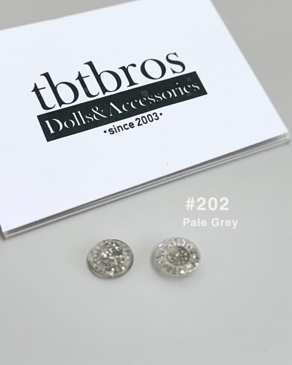 Pullip Eye Chips - Glitter #202 Pale Grey