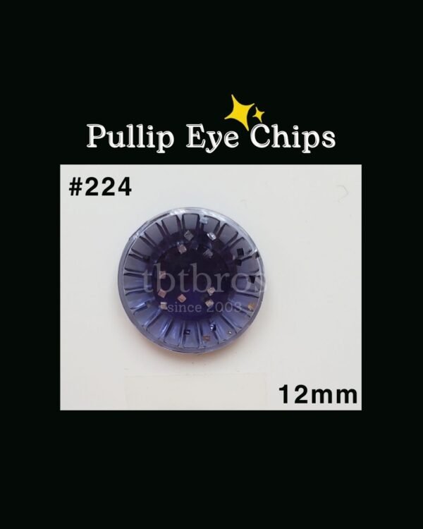 Pullip Eye Chips - Glitter #224 Blue Grey