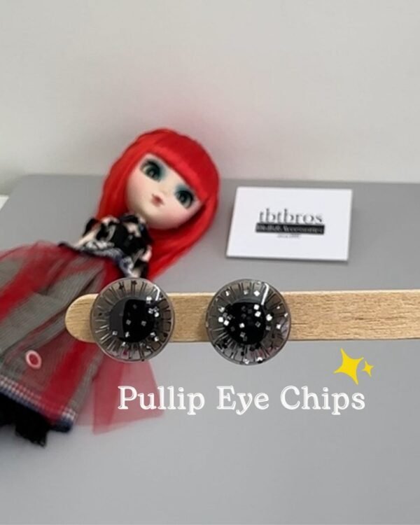 Pullip Eye Chips - Glitter #234 Black