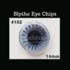 Blythe Eye Chips - #102 Steel Blue