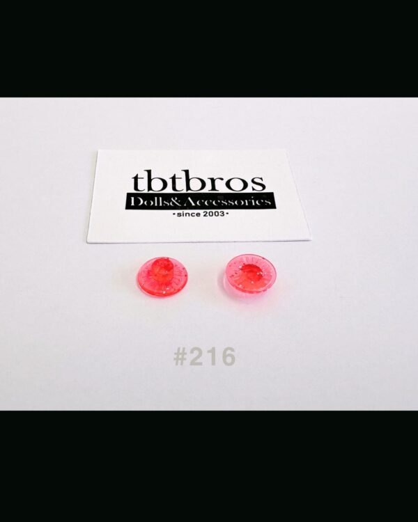 Blythe Eye Chips - Glitter #216 Neon Pink