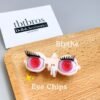Blythe Eye Chips - Glitter #216 Neon Pink