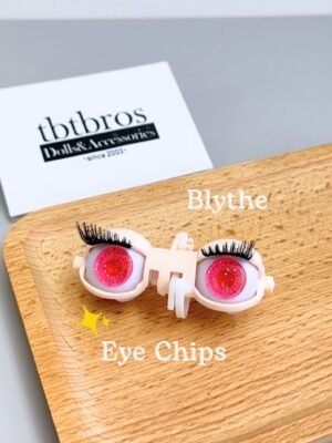 Blythe Eye Chips - Glitter #216 Neon Pink