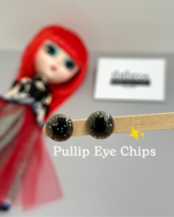 Pullip Eye Chips - Glitter #235 Charcoal Grey