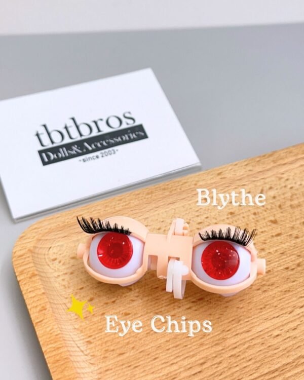 Blythe Eye Chips - Glitter #218 Vermilion
