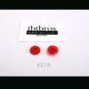Blythe Eye Chips - Glitter #218 Vermilion