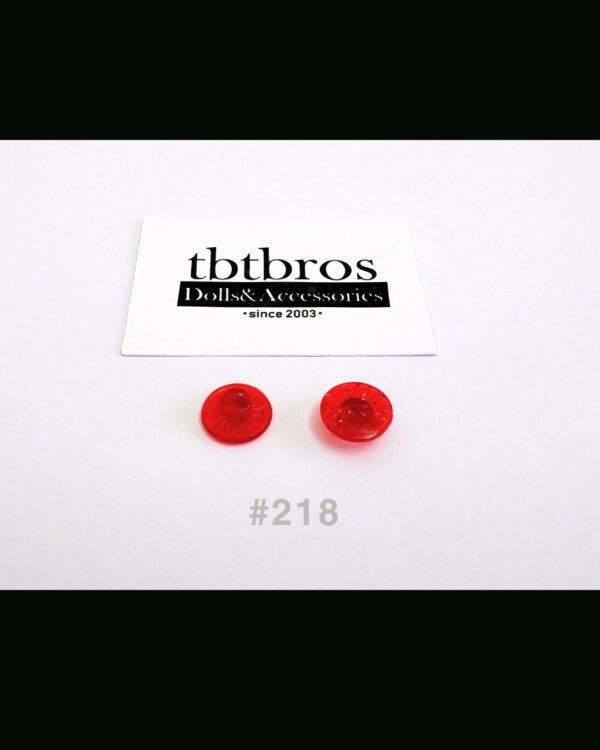 Blythe Eye Chips - Glitter #218 Vermilion