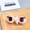 Blythe Eye Chips - Glitter #219 Red