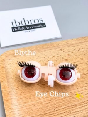 Blythe Eye Chips - Glitter #219 Red