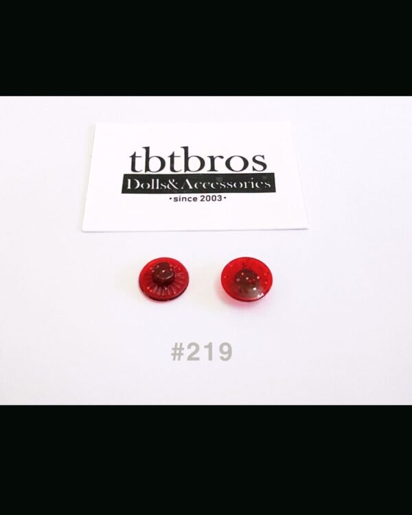 Blythe Eye Chips - Glitter #219 Red
