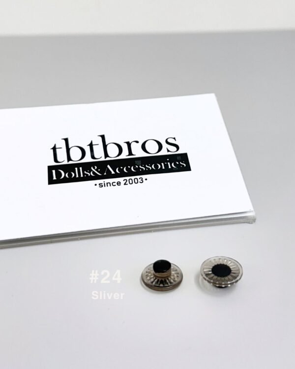 Blythe Eye Chips - #24 Silver