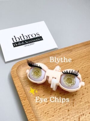 Blythe Eye Chips - Glitter #203 Pale Yellow
