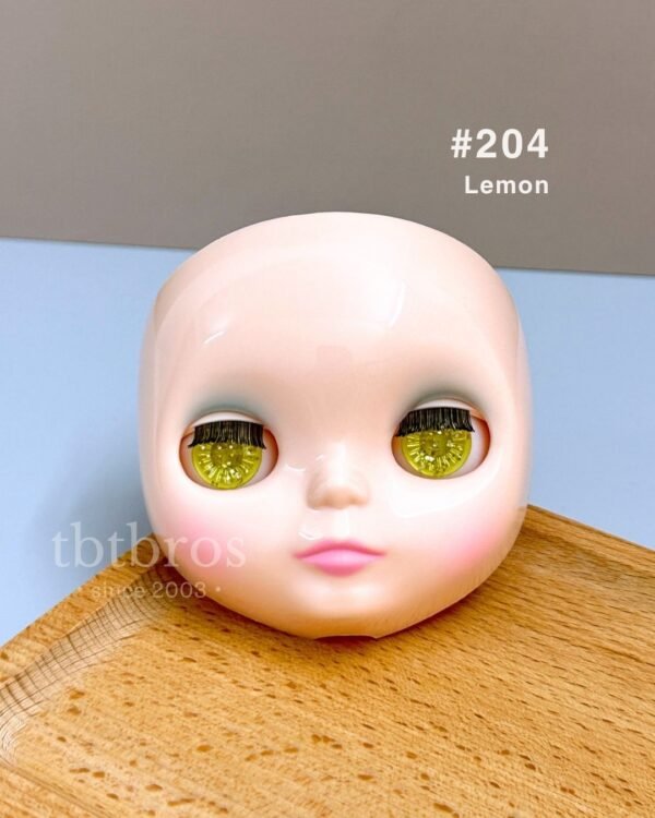 Blythe Eye Chips - Yellow Glitter Series