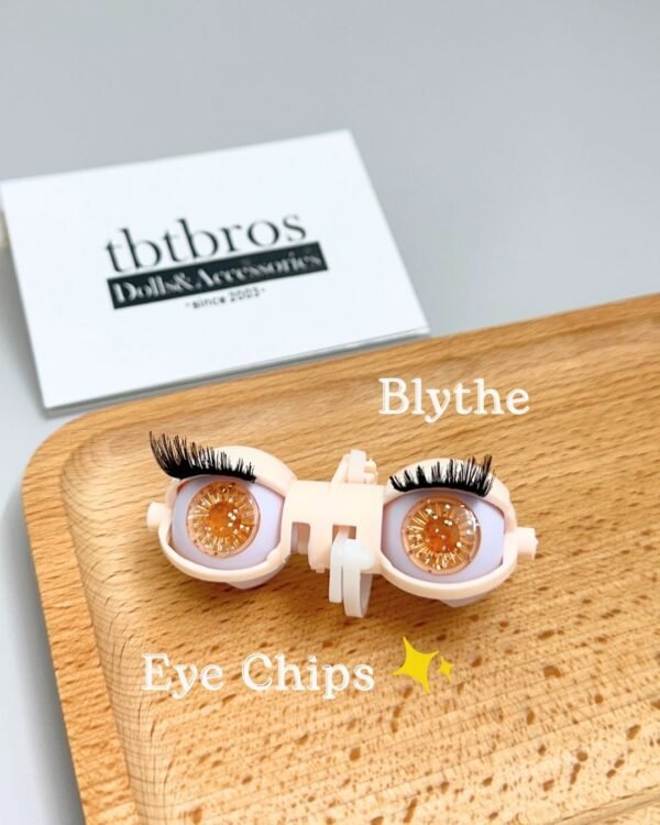 Blythe Eye Chips - Glitter #205 Apricot