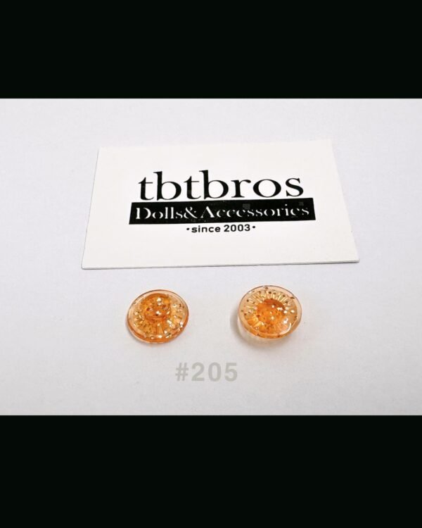 Blythe Eye Chips - Glitter #205 Apricot