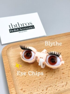 Blythe Eye Chips - Glitter #215 Dark Orange