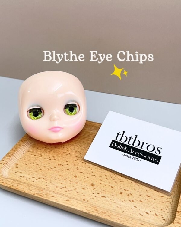 Blythe Eye Chips - #28 Yellow Green