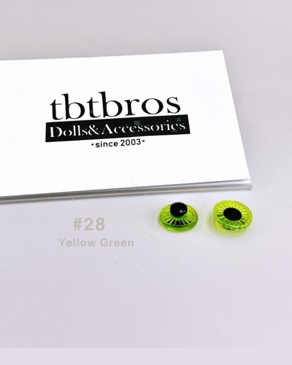 Blythe Eye Chips - #28 Yellow Green