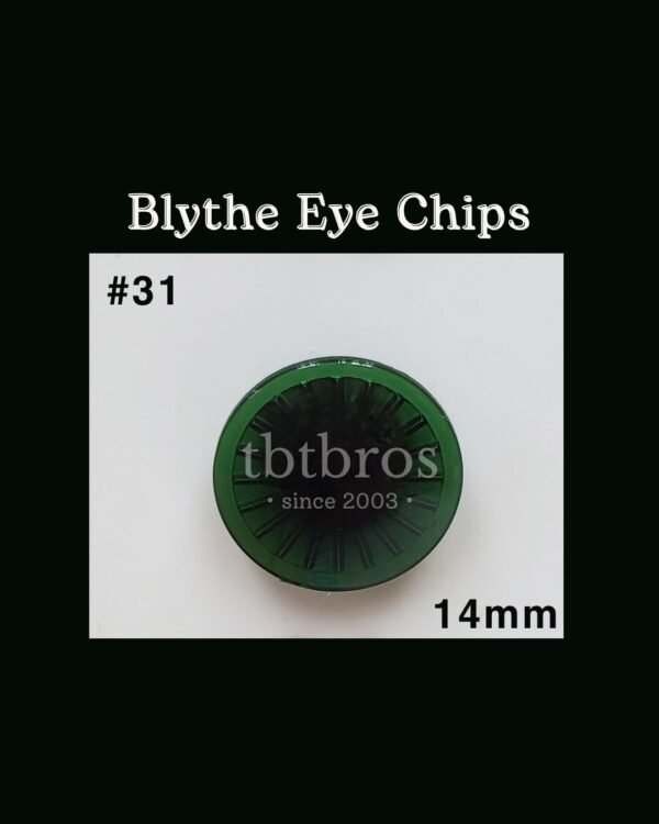Blythe Eye Chips - #31 Dark Green