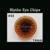 Blythe Eye Chips - #33 Brown