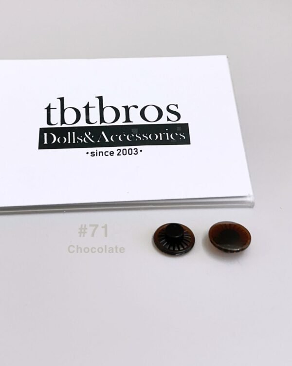 Blythe Eye Chips - #71 Chocolate