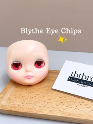 Blythe Eye Chips - #73 Neon Pink