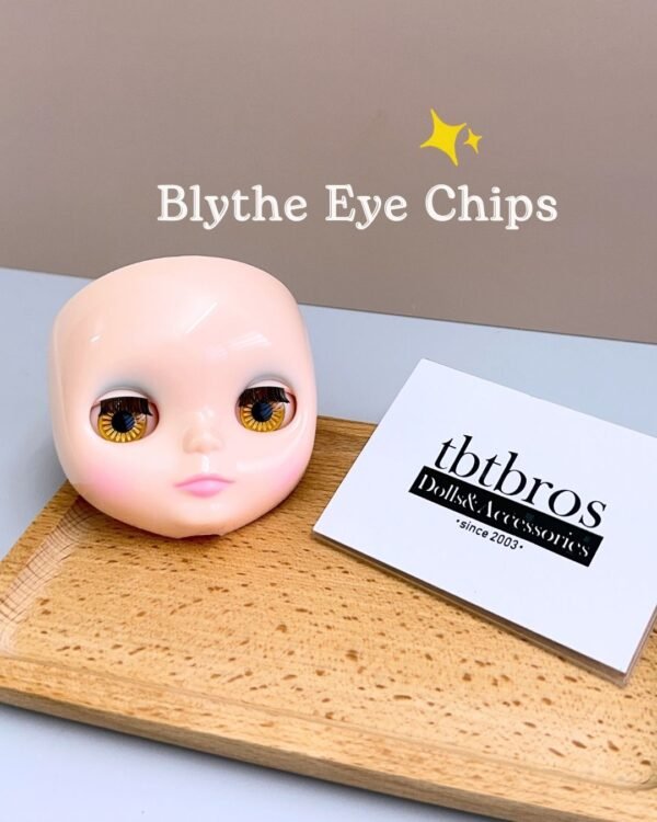 Blythe Eye Chips - #61 Yellow Gold