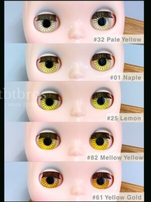yellow-sum Blythe Eye Chips - Yellow Series
