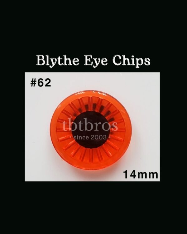 Blythe Eye Chips - #62 Orange