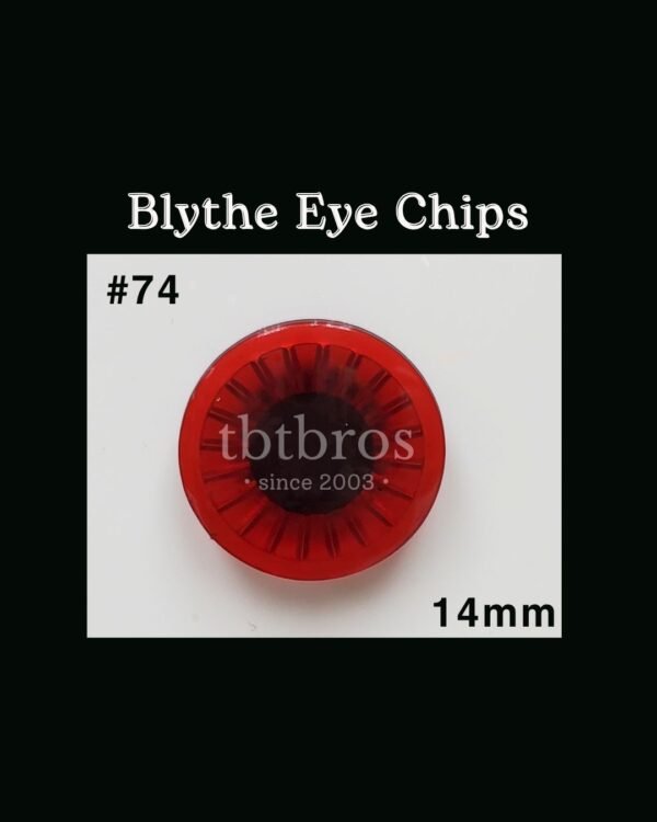 Blythe Eye Chips - #74 Red