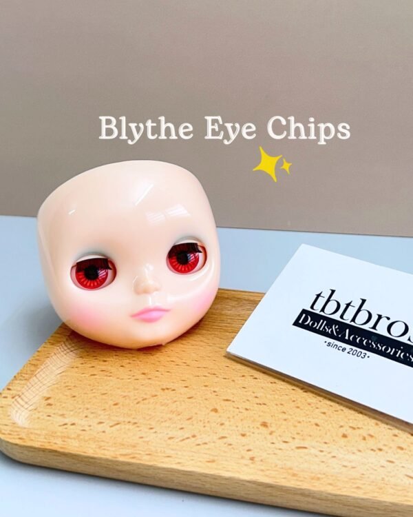 Blythe Eye Chips - #63 Vermillion