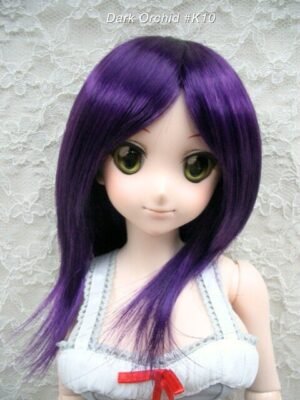 Wig / 8-9 inch / Semi-long Layer (Dark orchid #K10)