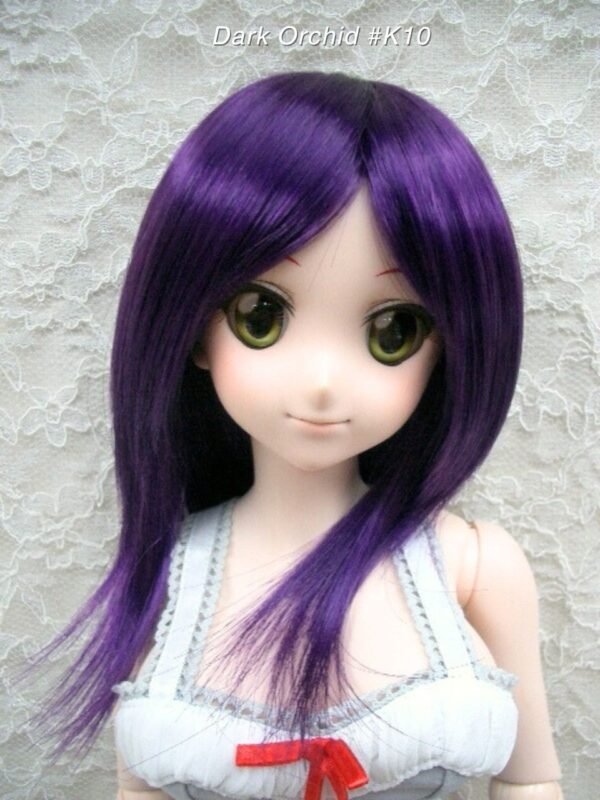 Wig / 8-9 inch / Semi-long Layer (Dark orchid #K10)