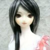 Wig / 8-9 inch / Semi-long Layer (Black-grey #2/60HL)