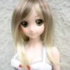 Wig / 8-9 inch / Semi-long Layer (Brown-ivory #12/KB88T)