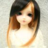 Wig / 8-9 inch / Semi-long Layer (Darkbrown-goldenrod #5/140)