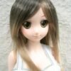 Wig / 8-9 inch / Semi-long Layer (Darkbrown-midbrown #4/16T)