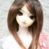 Wig / 8-9 inch / Semi-long Layer (Darkbrownmix #2/28T)