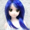 Wig / 8-9 inch / Semi-long Layer (Electric blue #B7)
