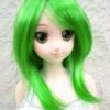 Wig / 8-9 inch / Semi-long Layer (Green #60/K4M)