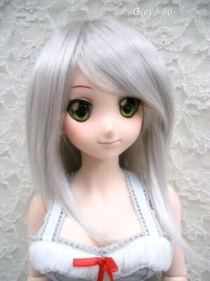 Wig / 8-9 inch / Semi-long Layer (Grey #60)