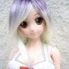 Wig / 8-9 inch / Semi-long Layer (Lilac-white #K10/K19T)
