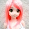 Wig / 8-9 inch / Semi-long Layer (White-hot pink #K19/N10)