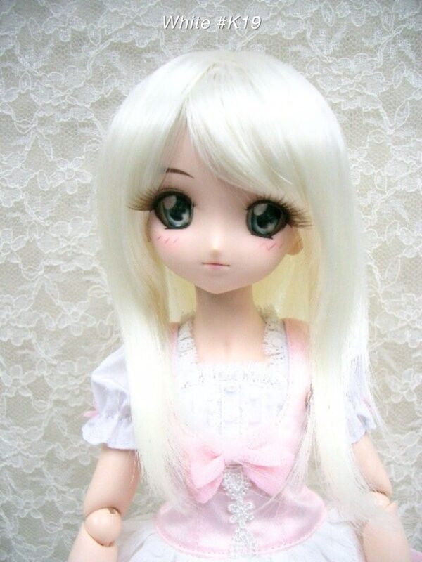 Wig / 8-9 inch / Semi-long Layer (White #K19)