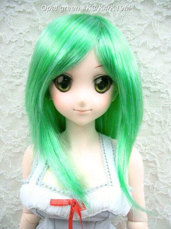 Wig / 8-9 inch / Semi-long Layer (Opal green #K3/K4/K19)