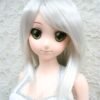 Wig / 8-9 inch / Semi-long Layer (Silver grey #60/K19M)