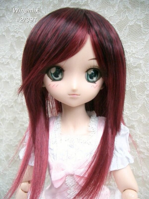 Wig / 8-9 inch / Semi-long Layer (Winemix #2/39T)