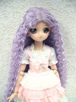 Wig / 8-9 inch / Long Corn Wave (Purple #K5)
